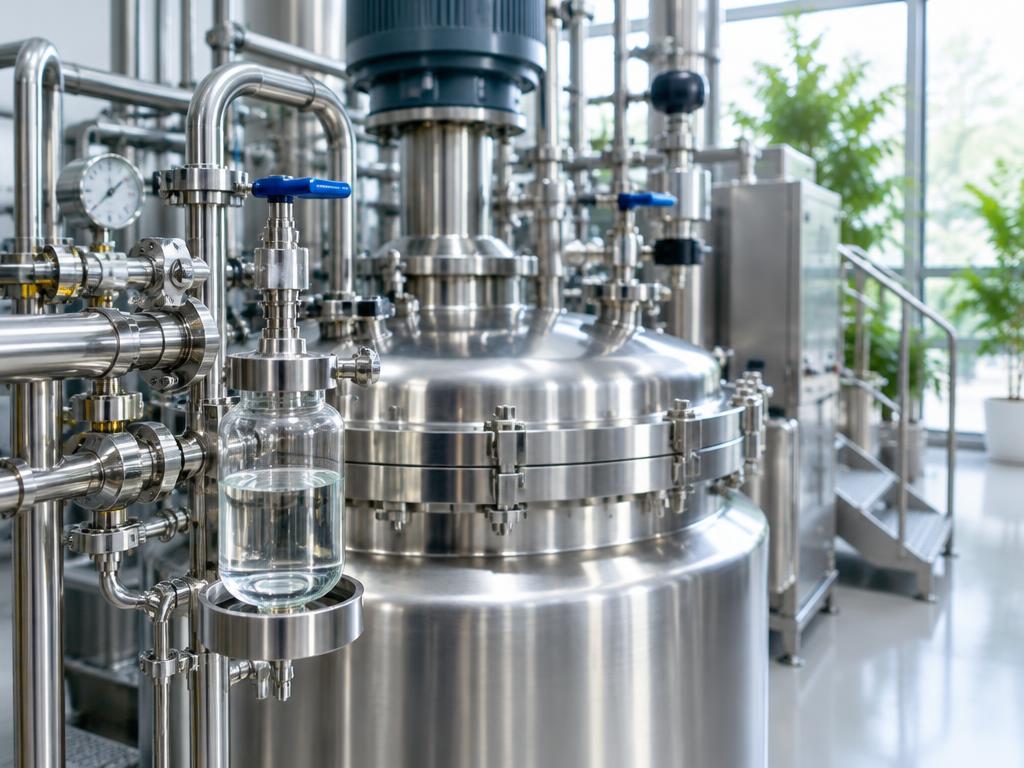 Stainless steel industrial chemical mixing equipment